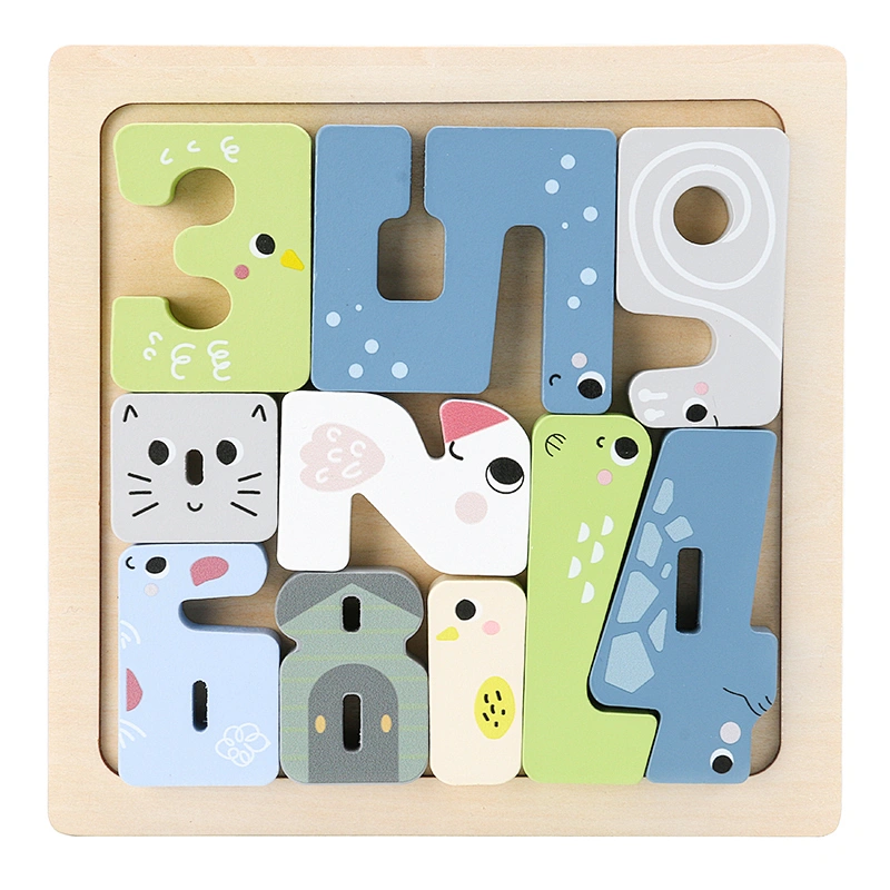 PHOOHI wooden Funny Jigsaw Puzzle Game