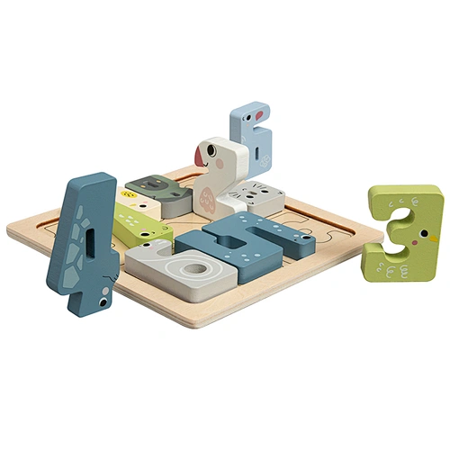 PHOOHI wooden Funny Jigsaw Puzzle Game