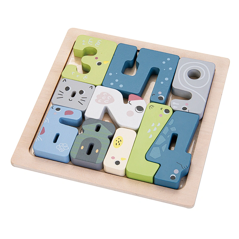 PHOOHI wooden Funny Jigsaw Puzzle Game
