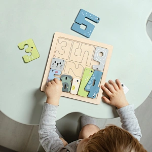 PHOOHI wooden Funny Jigsaw Puzzle Game
