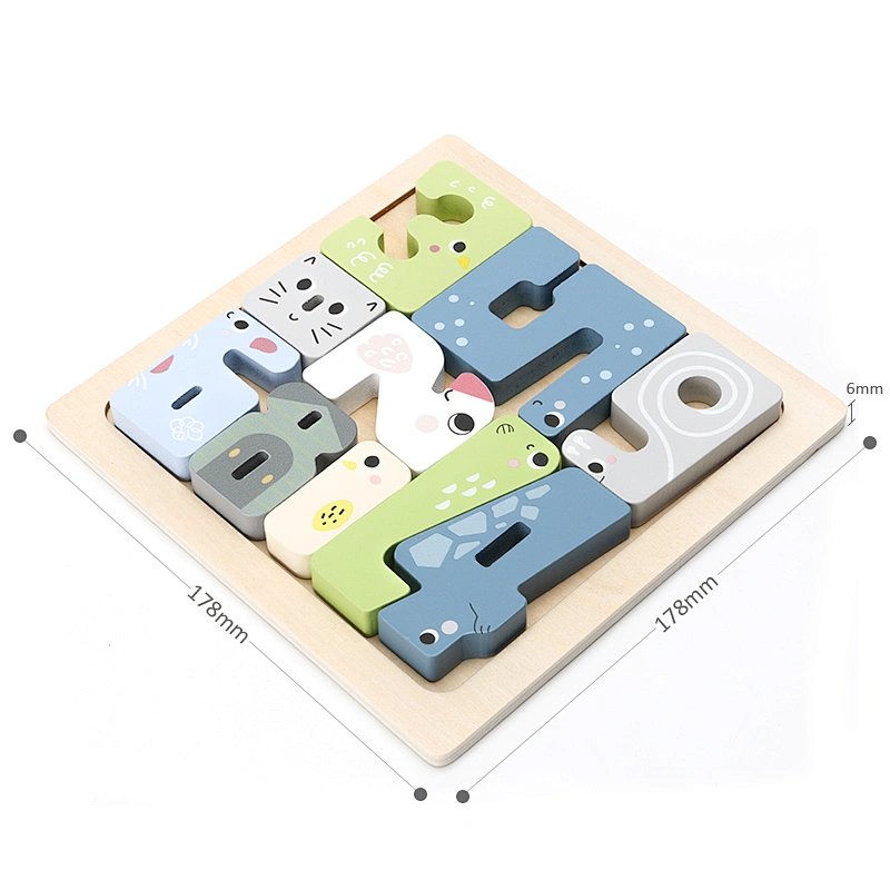 PHOOHI wooden Funny Jigsaw Puzzle Game